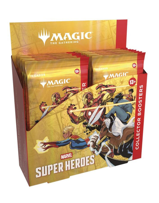 Magic: the Gathering - Marvel Super Heroes Collector Booster Box (12 Boosters Per Display)