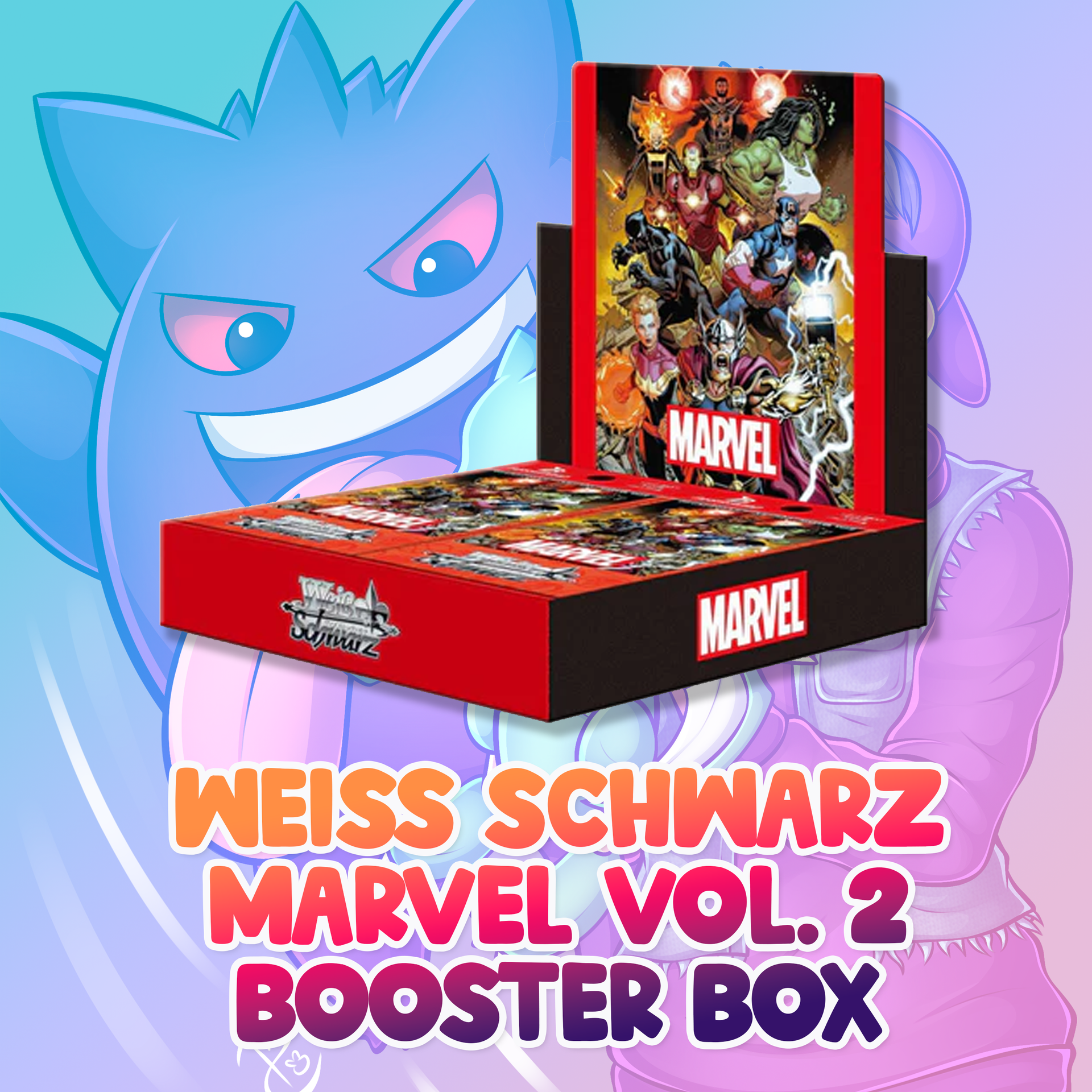Weiss Schwarz: Marvel Vol. 2 Booster Box (Japanese)  HBT Collectables