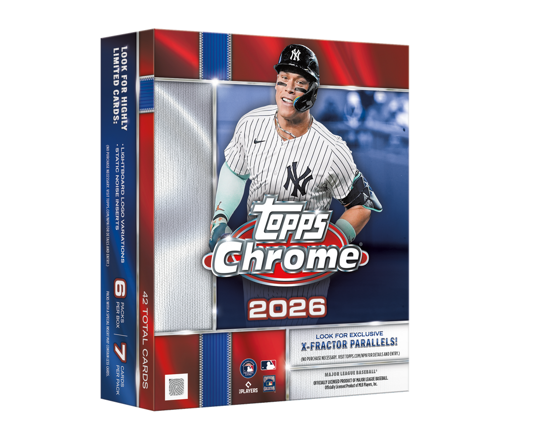 2026 Topps Chrome Baseball Mega Box