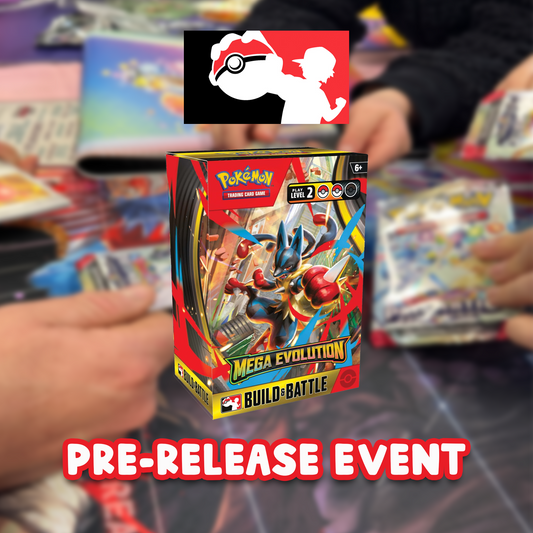 Event: Pokemon TCG Mega Evolution Pre-Release Event 13th September 2025