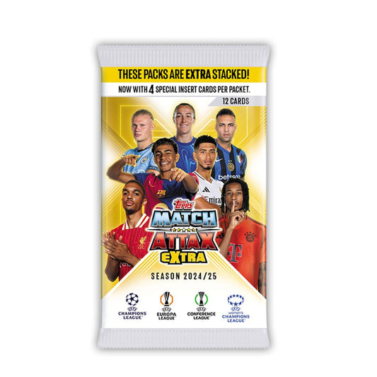 UEFA Match Attax EXTRA Champions League 2024/2025 Edition Trading Card Booster Pack