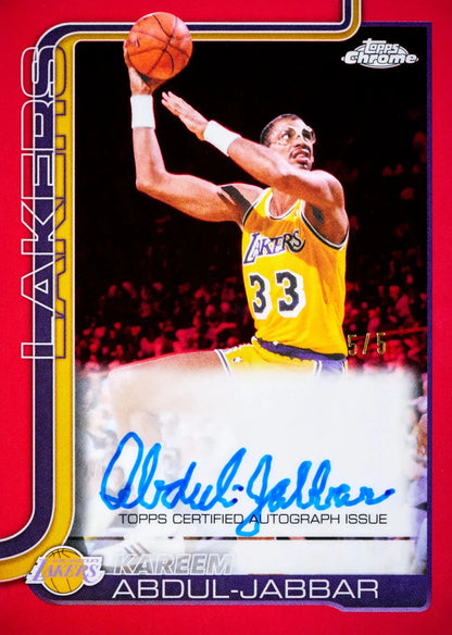 2025/26 Topps Chrome Updates Basketball Value