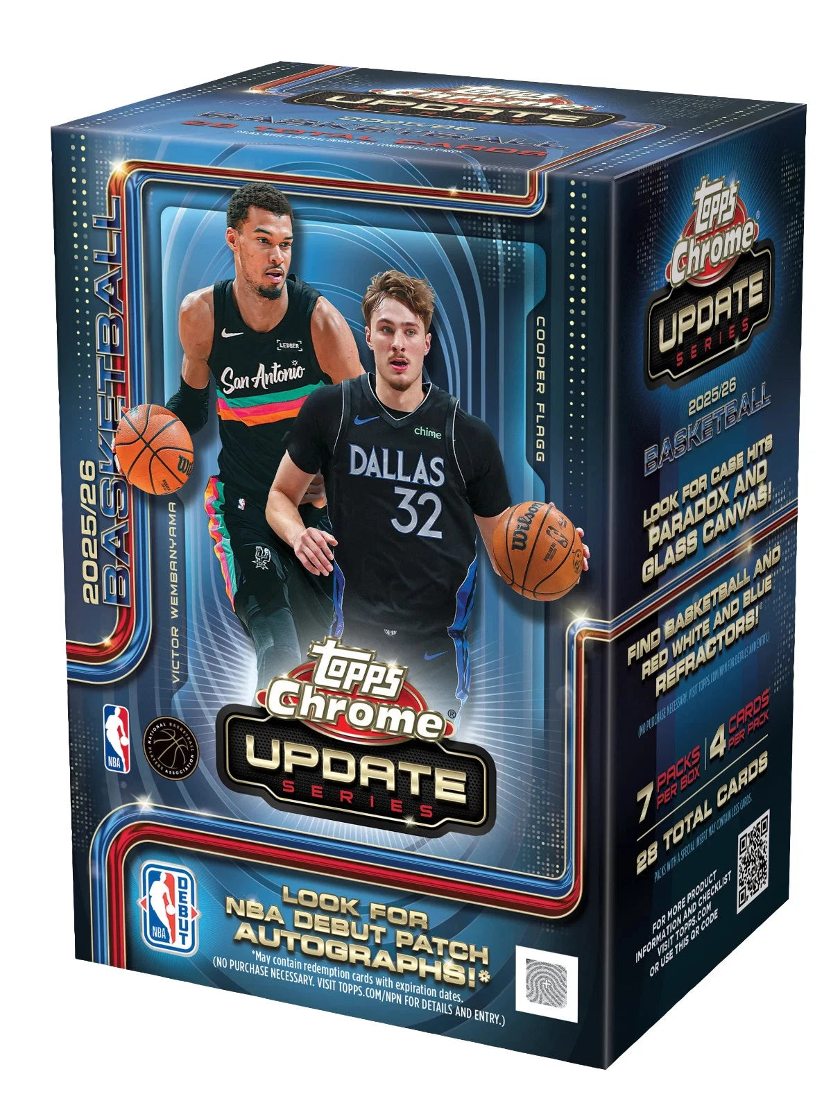 2025/26 Topps Chrome Updates Basketball Value