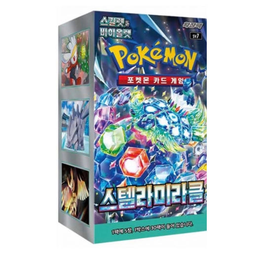 Pokemon TCG: Stellar Miracle SV7 Booster Box (Korean 🇰🇷)