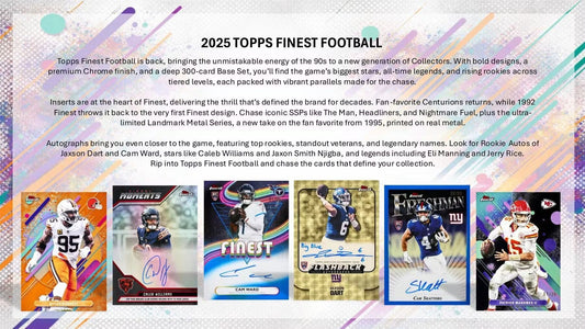 Topps 2025 Finest NFL Football Hobby Pack