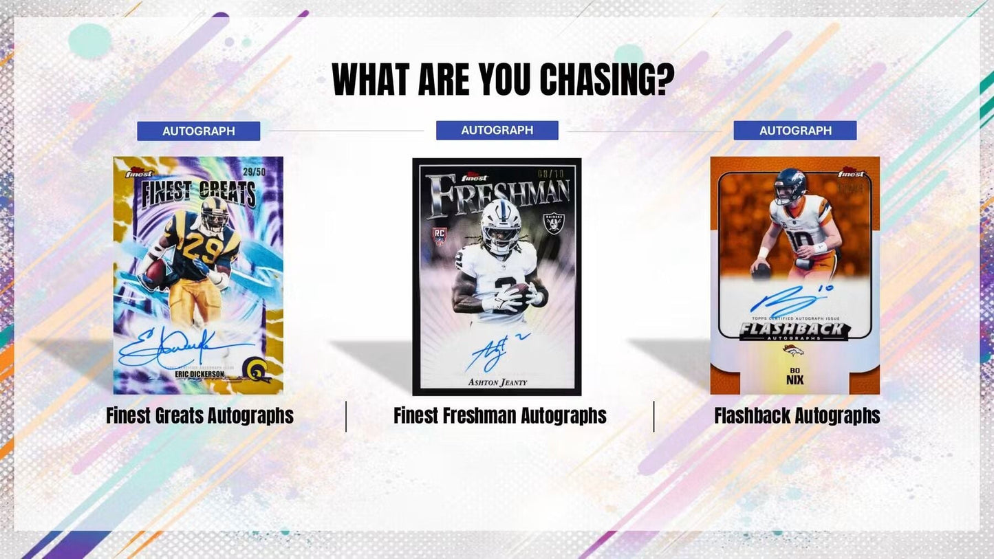 Topps 2025 Finest NFL Football Hobby Pack