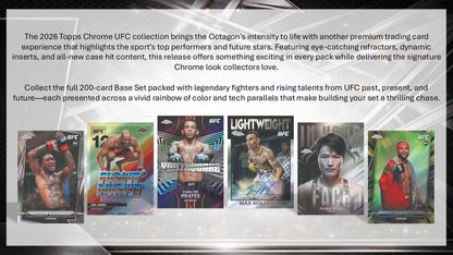 Topps Chrome 2026 UFC Hobby Pack