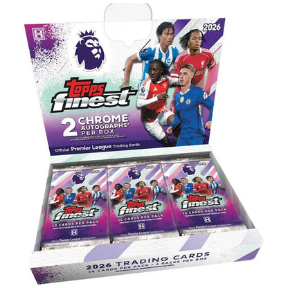 Topps 2025/2026 Finest Premier League EPL Soccer Hobby Box