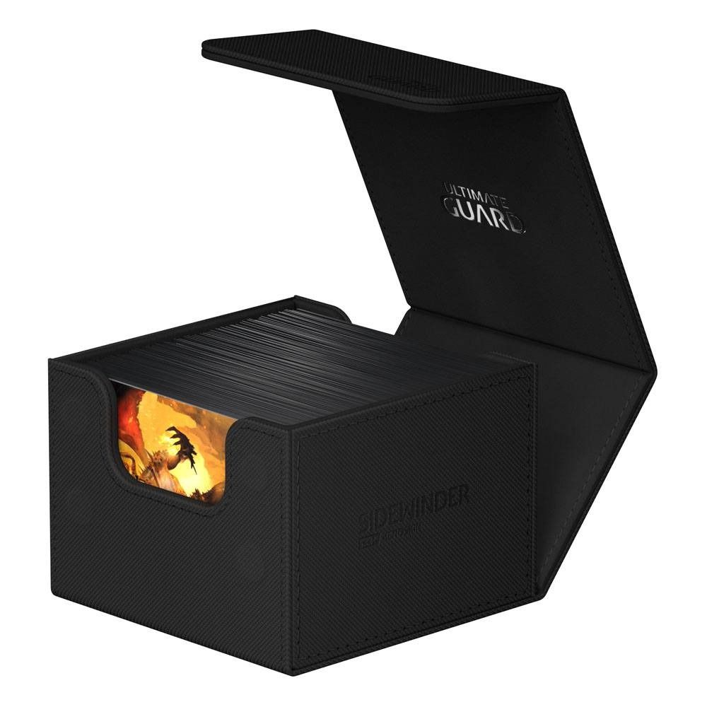 Ultimate Guard: Deck Box – XenoSkin Monocolor Sidewinder 133+ – Black